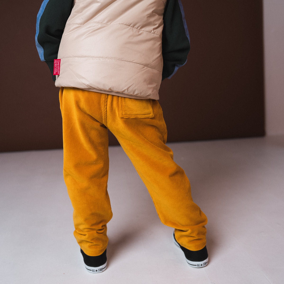 ニットコールパンツ　YELLOW