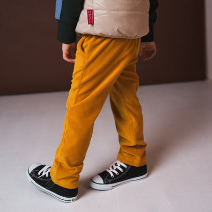 ニットコールパンツ　YELLOW