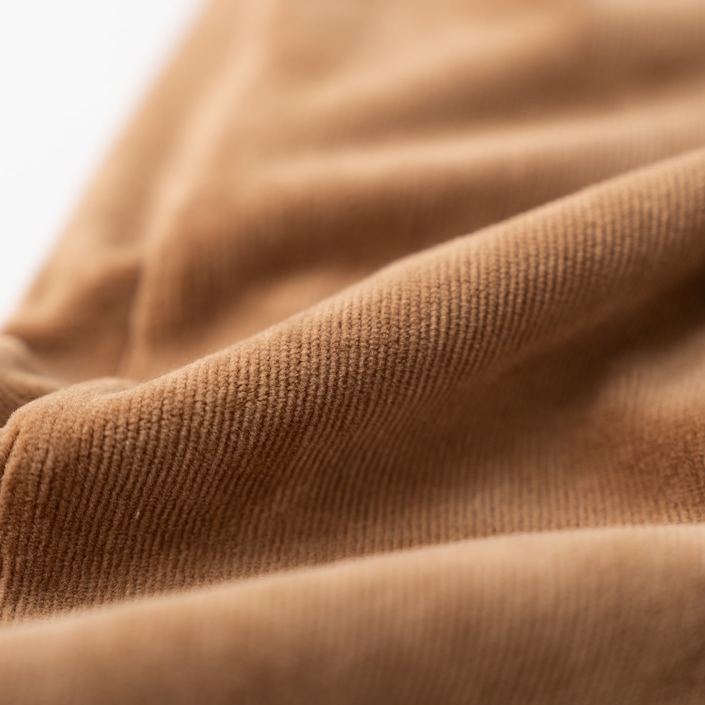 ニットコールリブパンツ　BROWN