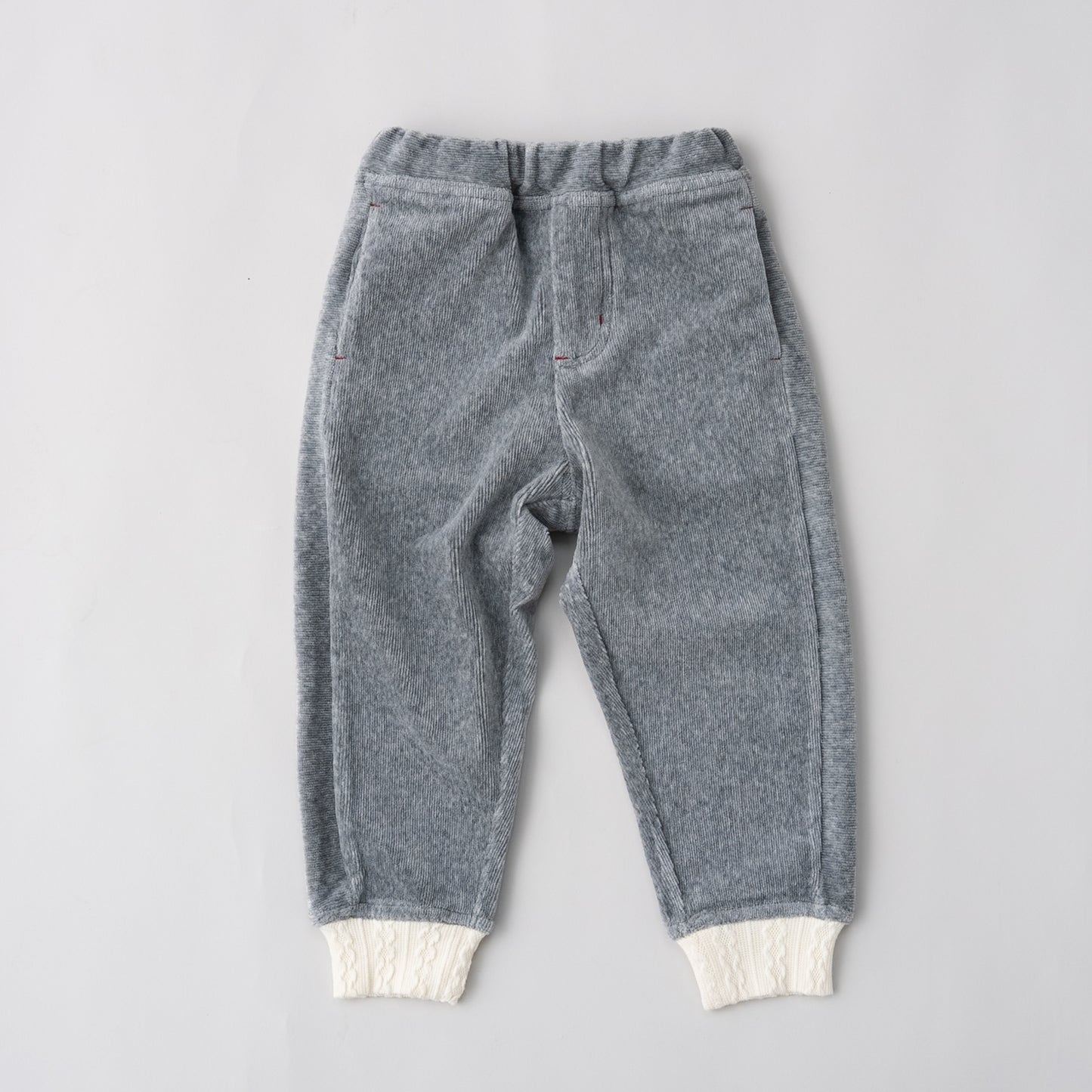 ニットコールリブパンツ　GRAY