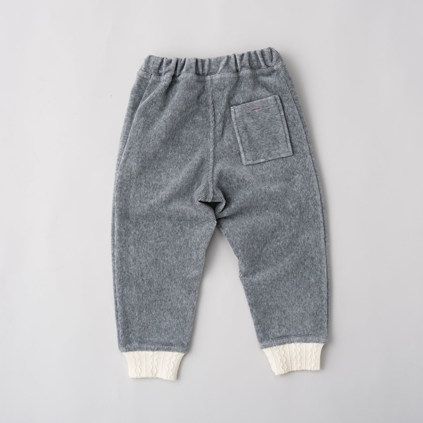 ニットコールリブパンツ　GRAY