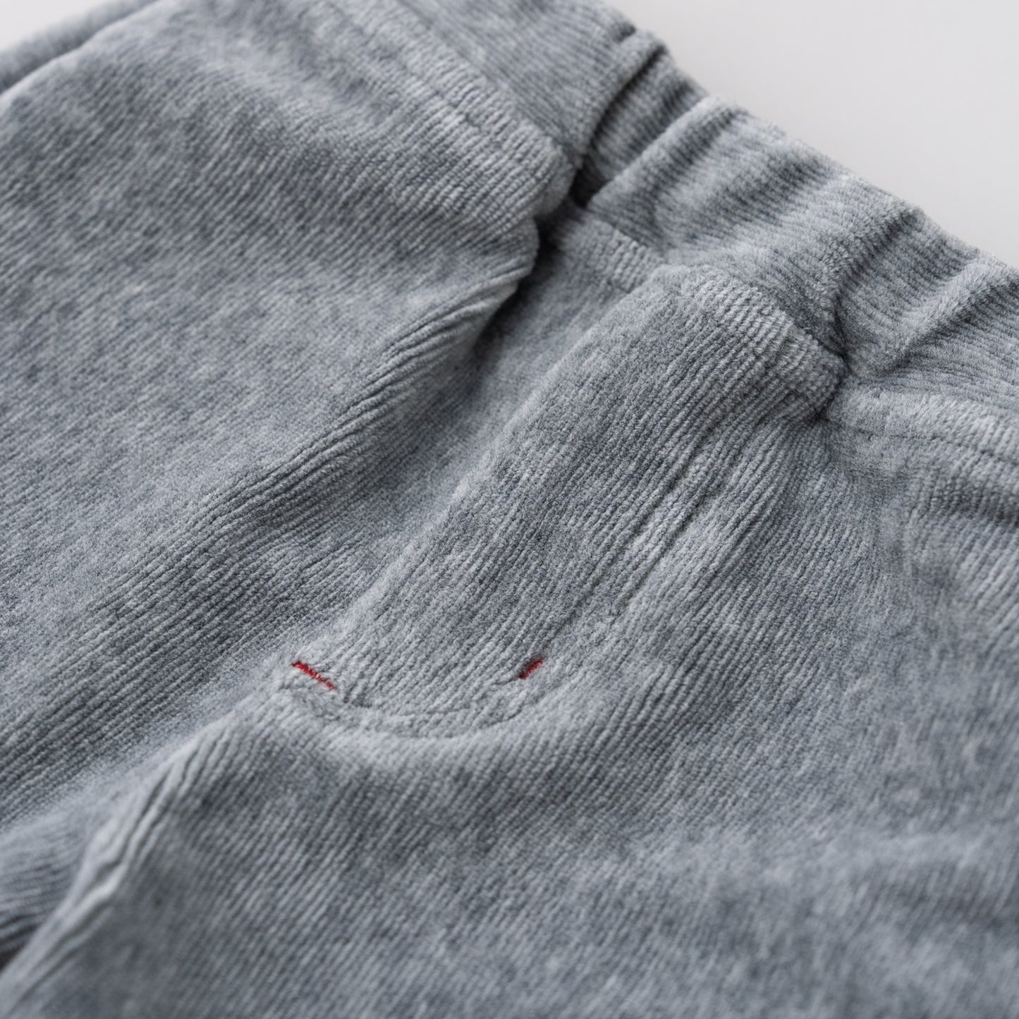 ニットコールリブパンツ　GRAY
