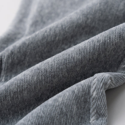 ニットコールリブパンツ　GRAY