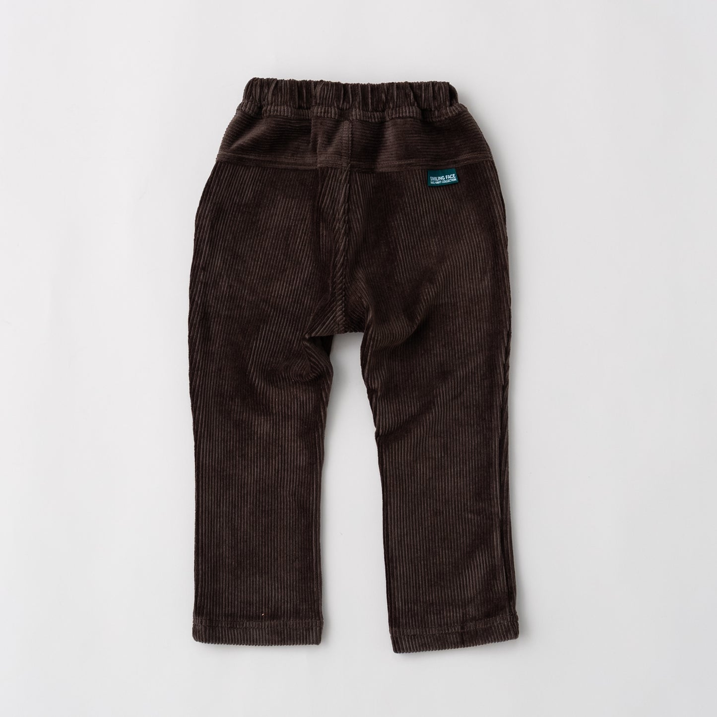 ニットコールカラーパンツ　BROWN