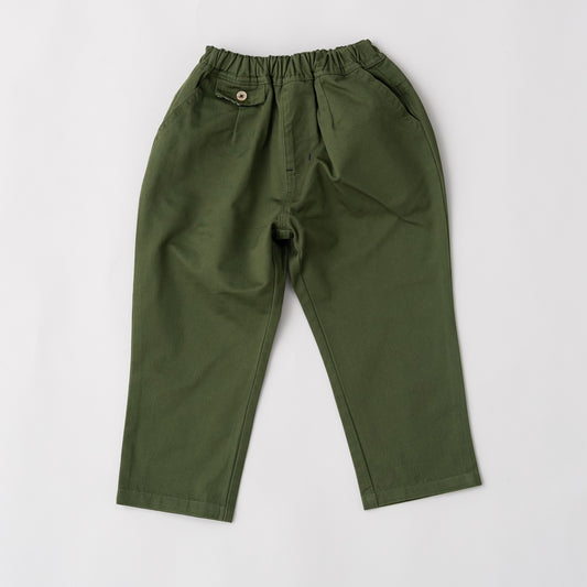テーパードチノパンツ　KHAKI