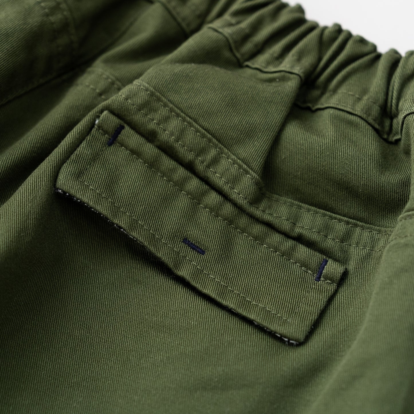 テーパードチノパンツ　KHAKI