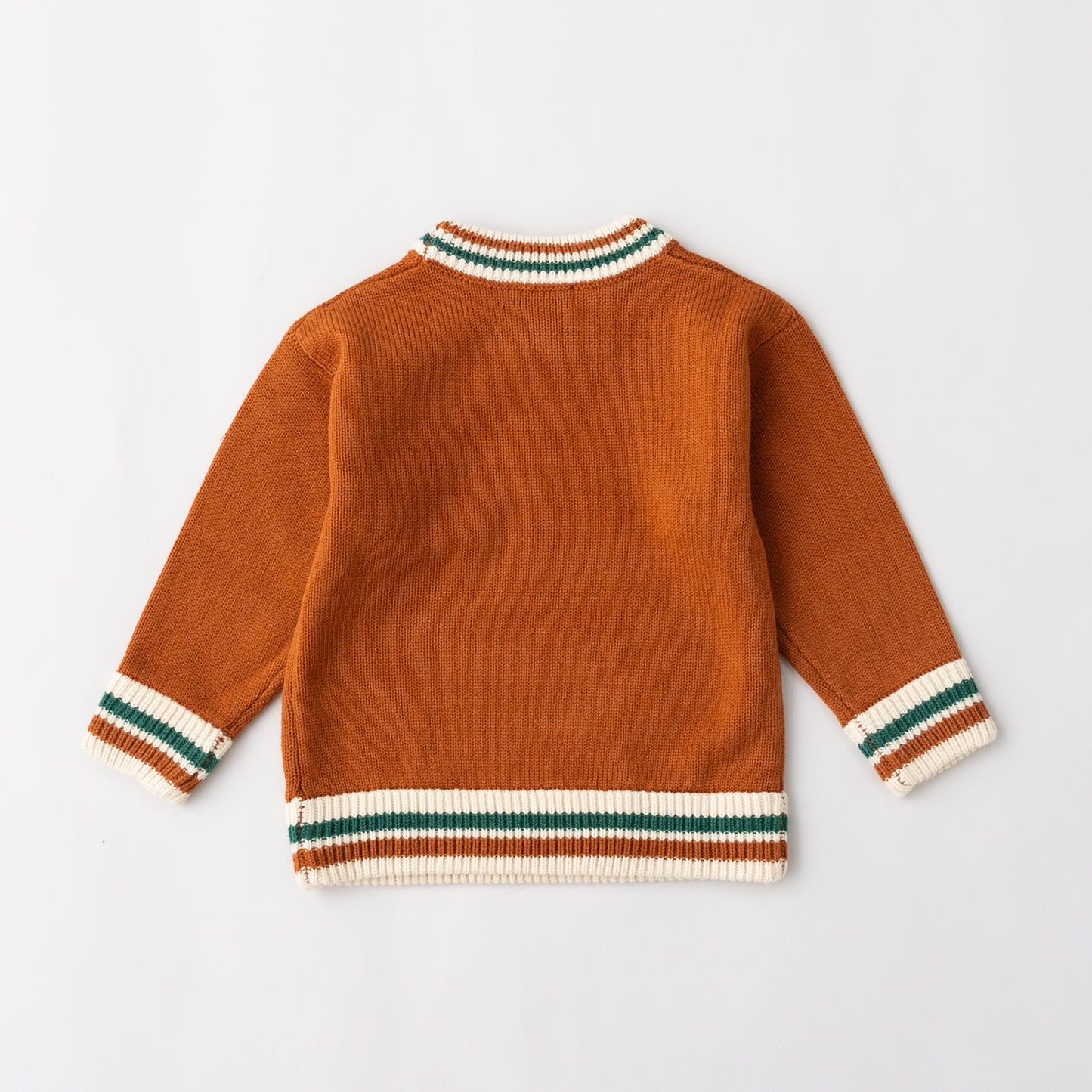 ニットセーター　BROWN