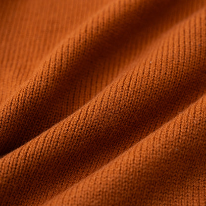 ニットセーター　BROWN