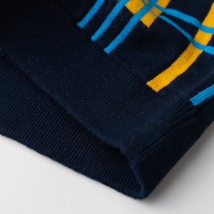 ニットセーター　NAVY