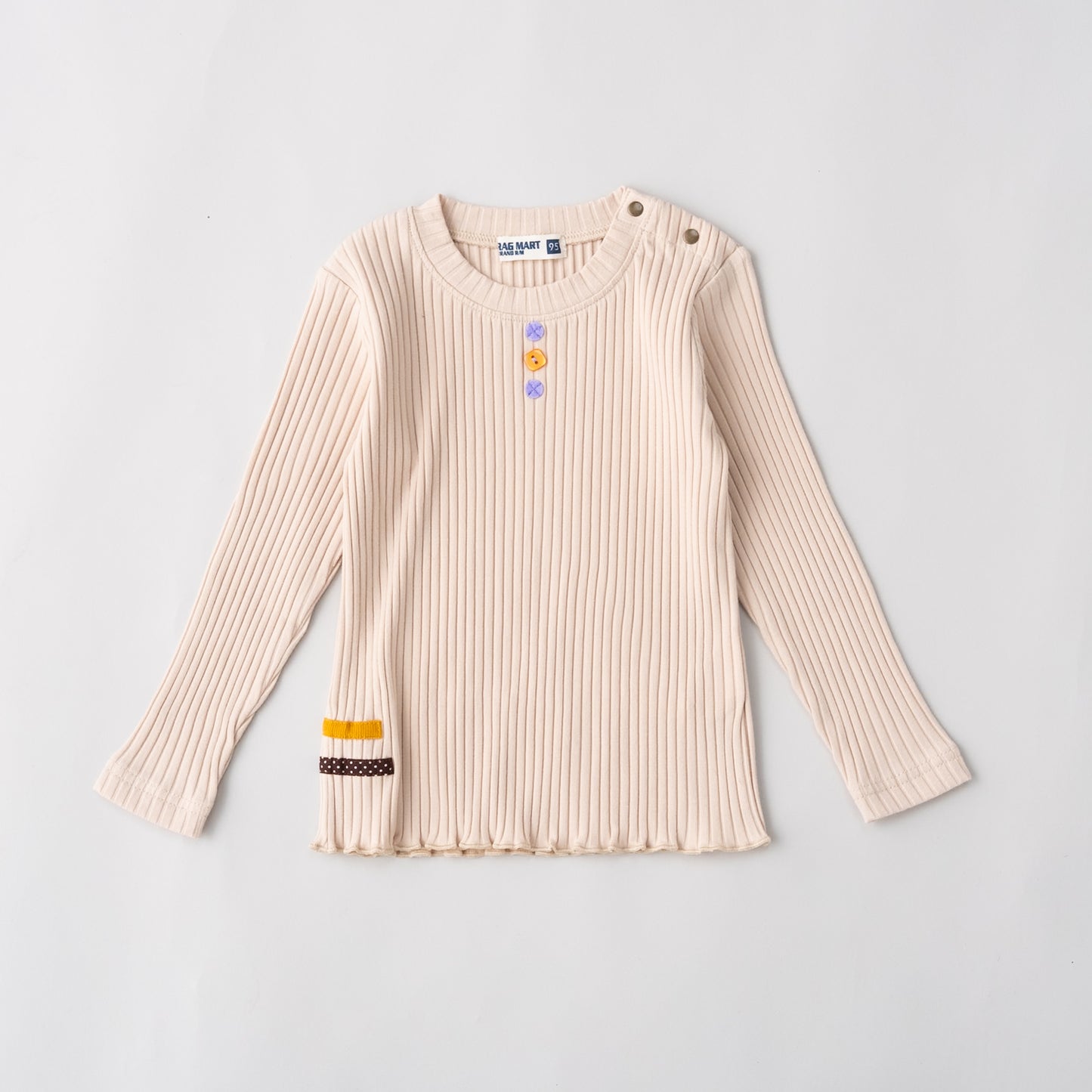 テレコTシャツ　IVORY