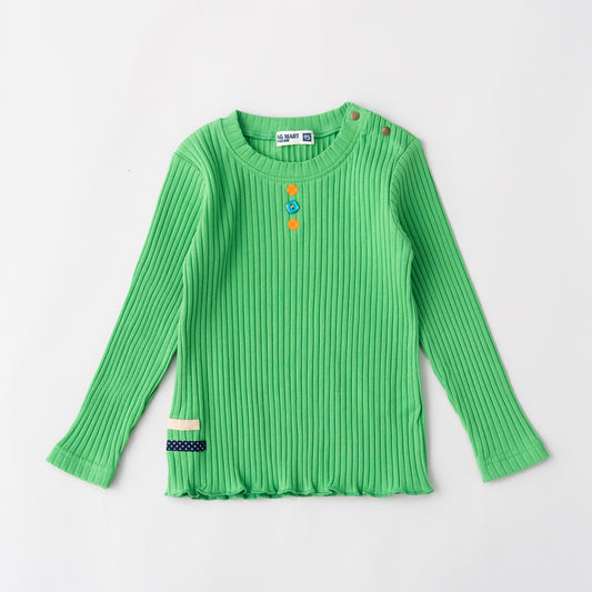 テレコTシャツ　GREEN