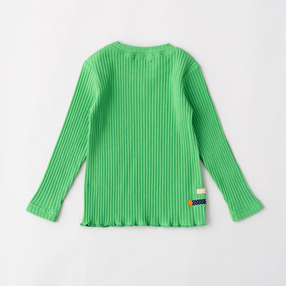テレコTシャツ　GREEN