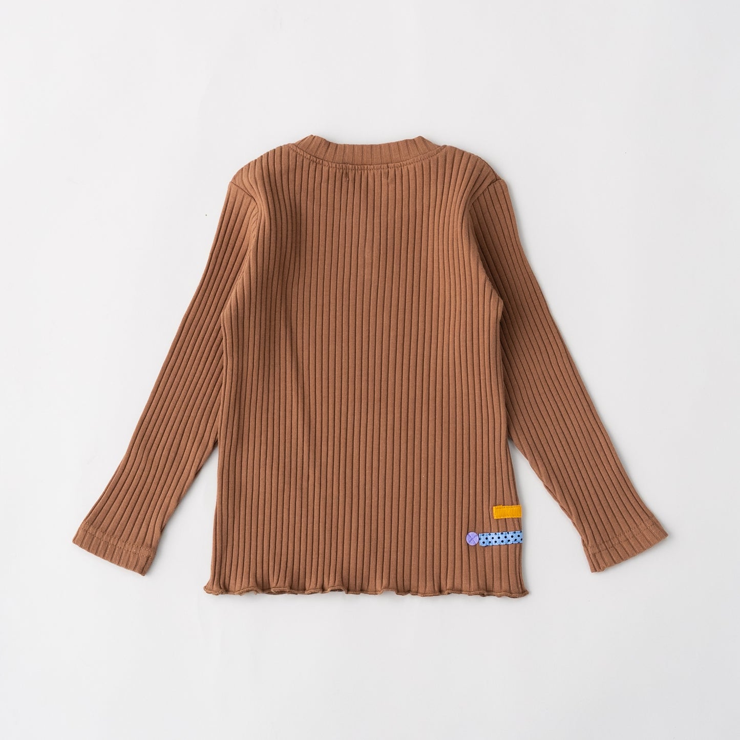 テレコTシャツ　BROWN
