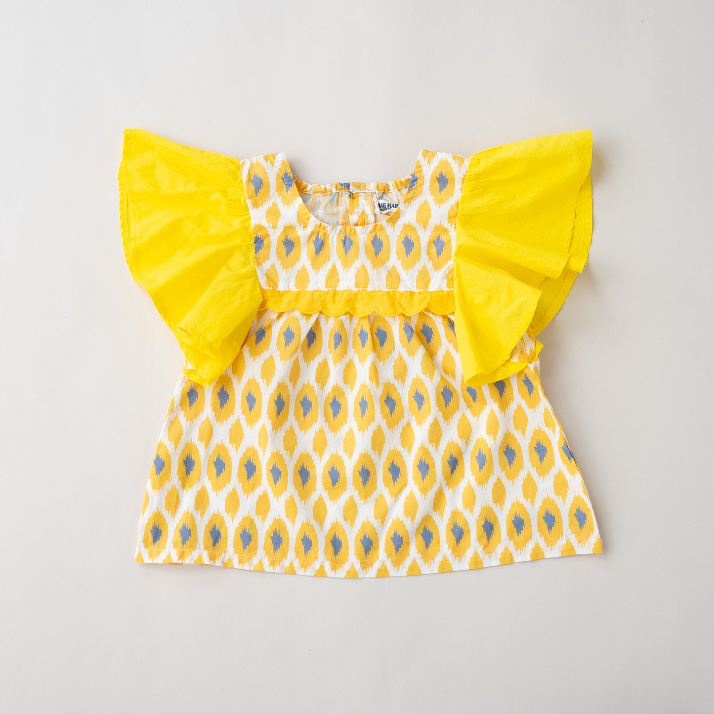 フレアスリーブセットアップ　YELLOW