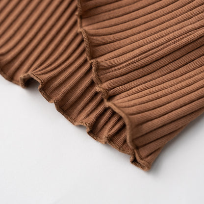 テレコTシャツ　BROWN
