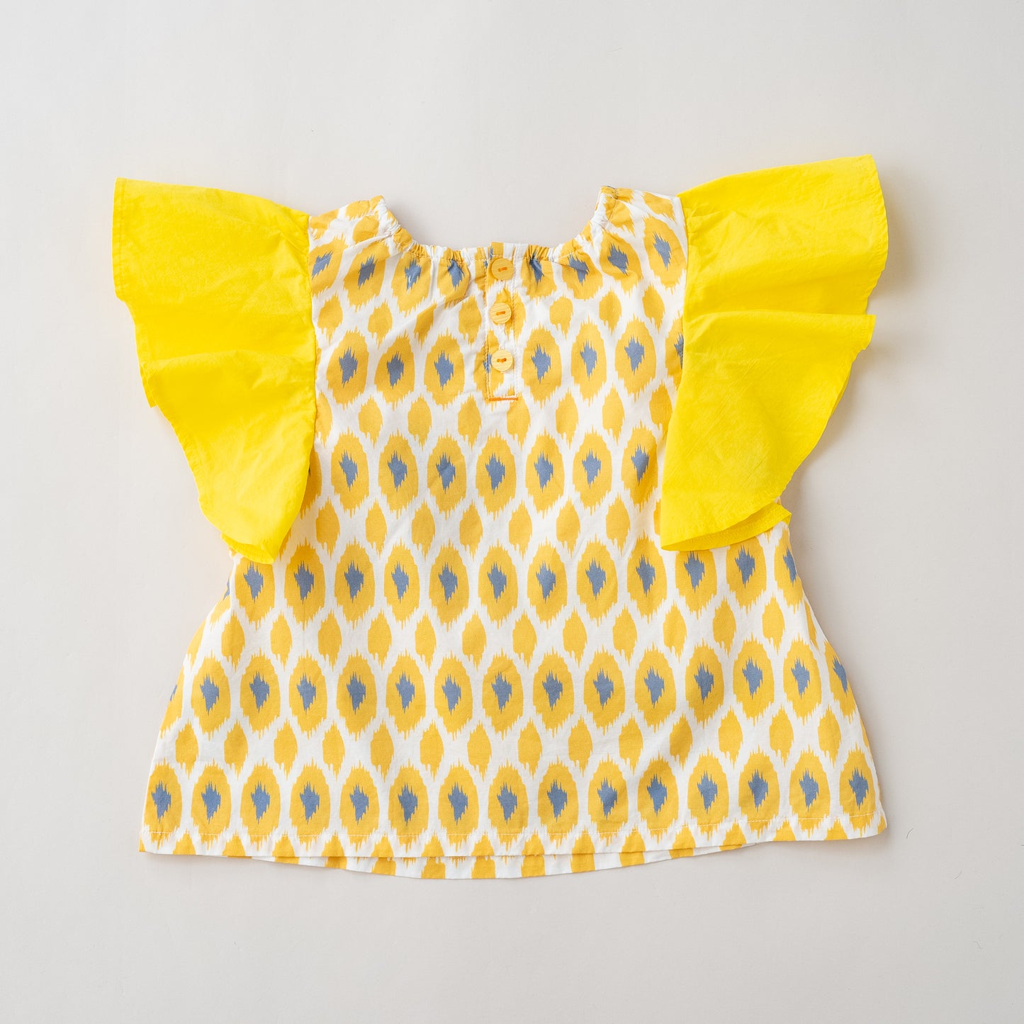 フレアスリーブセットアップ　YELLOW