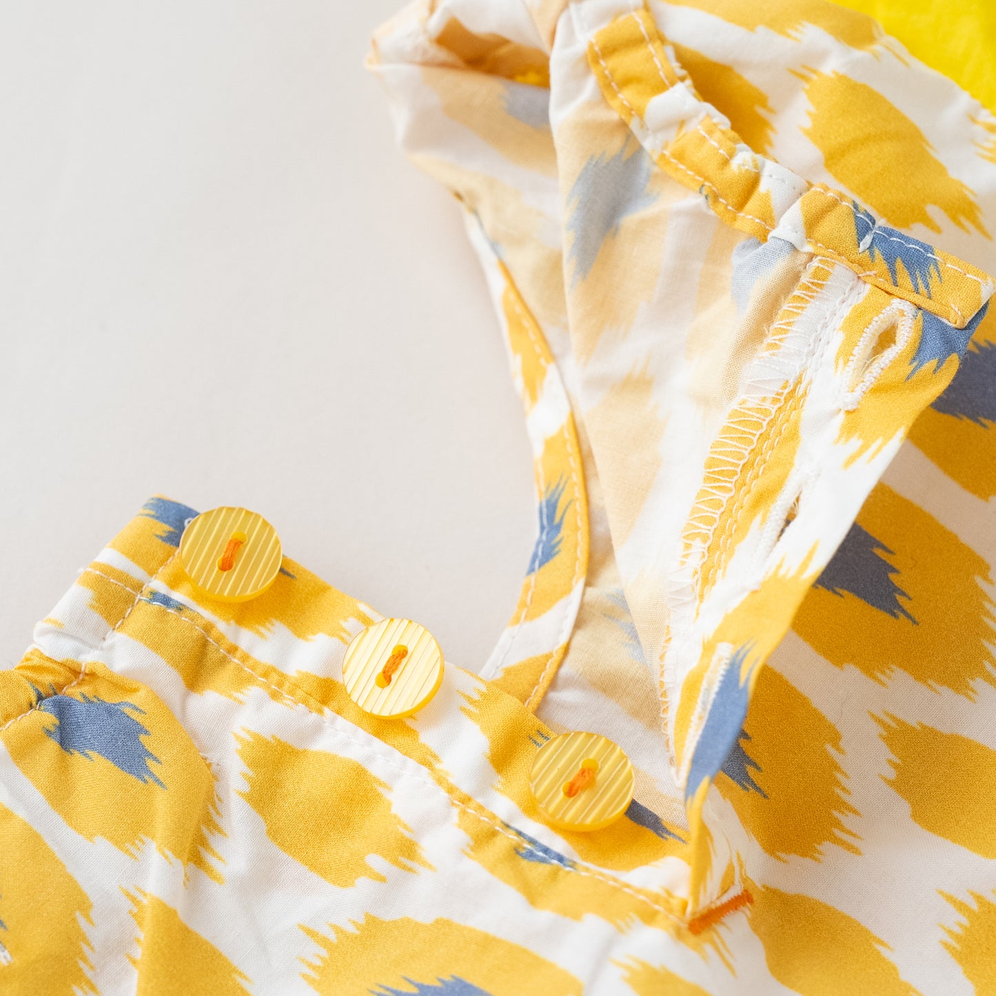 フレアスリーブセットアップ　YELLOW