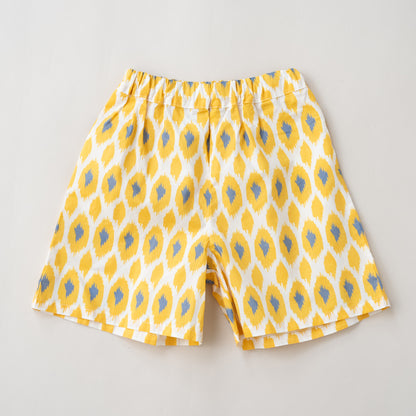 フレアスリーブセットアップ　YELLOW