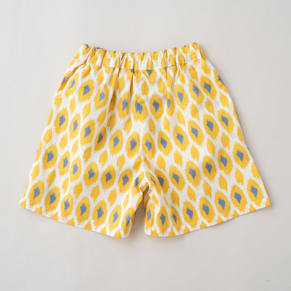 フレアスリーブセットアップ　YELLOW