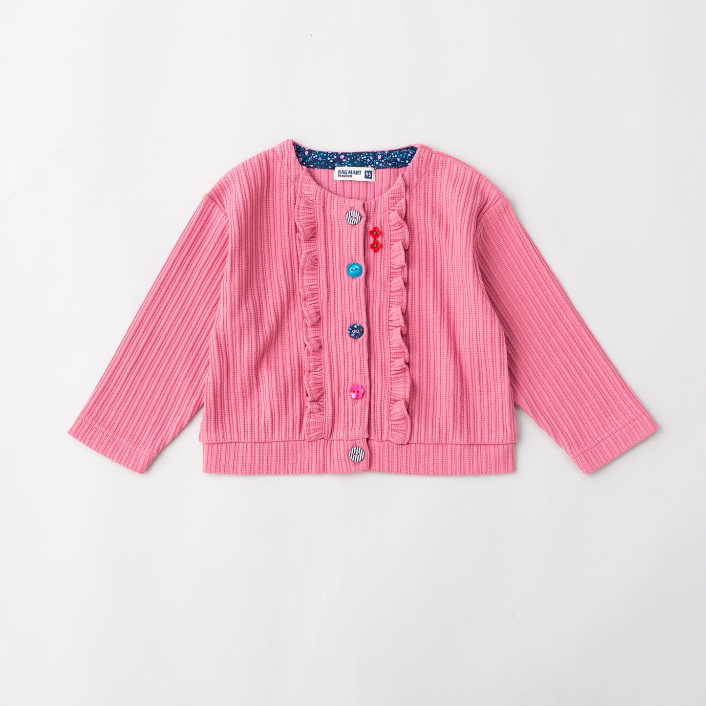 ニットカーディガン　PINK
