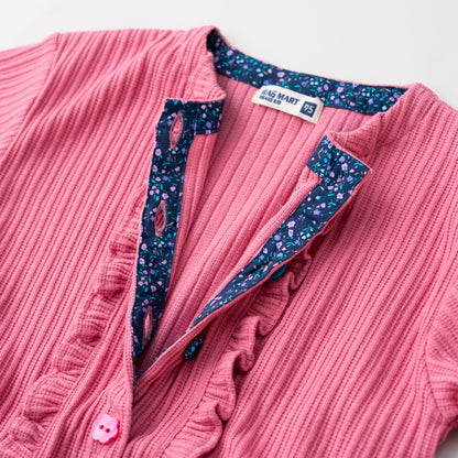 ニットカーディガン　PINK