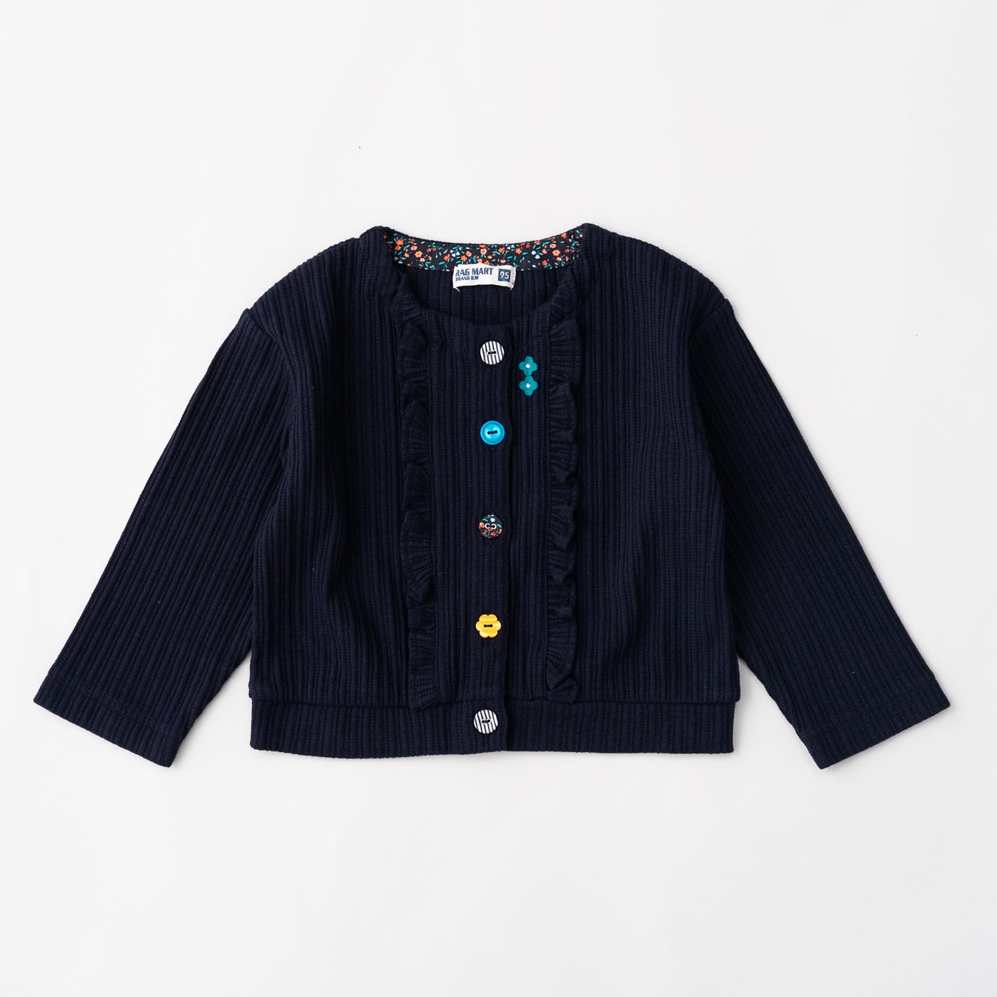 ニットカーディガン　NAVY