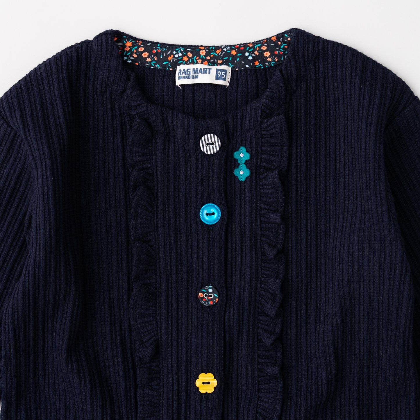 ニットカーディガン　NAVY