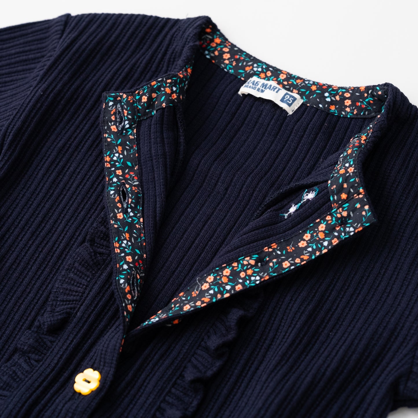 ニットカーディガン　NAVY