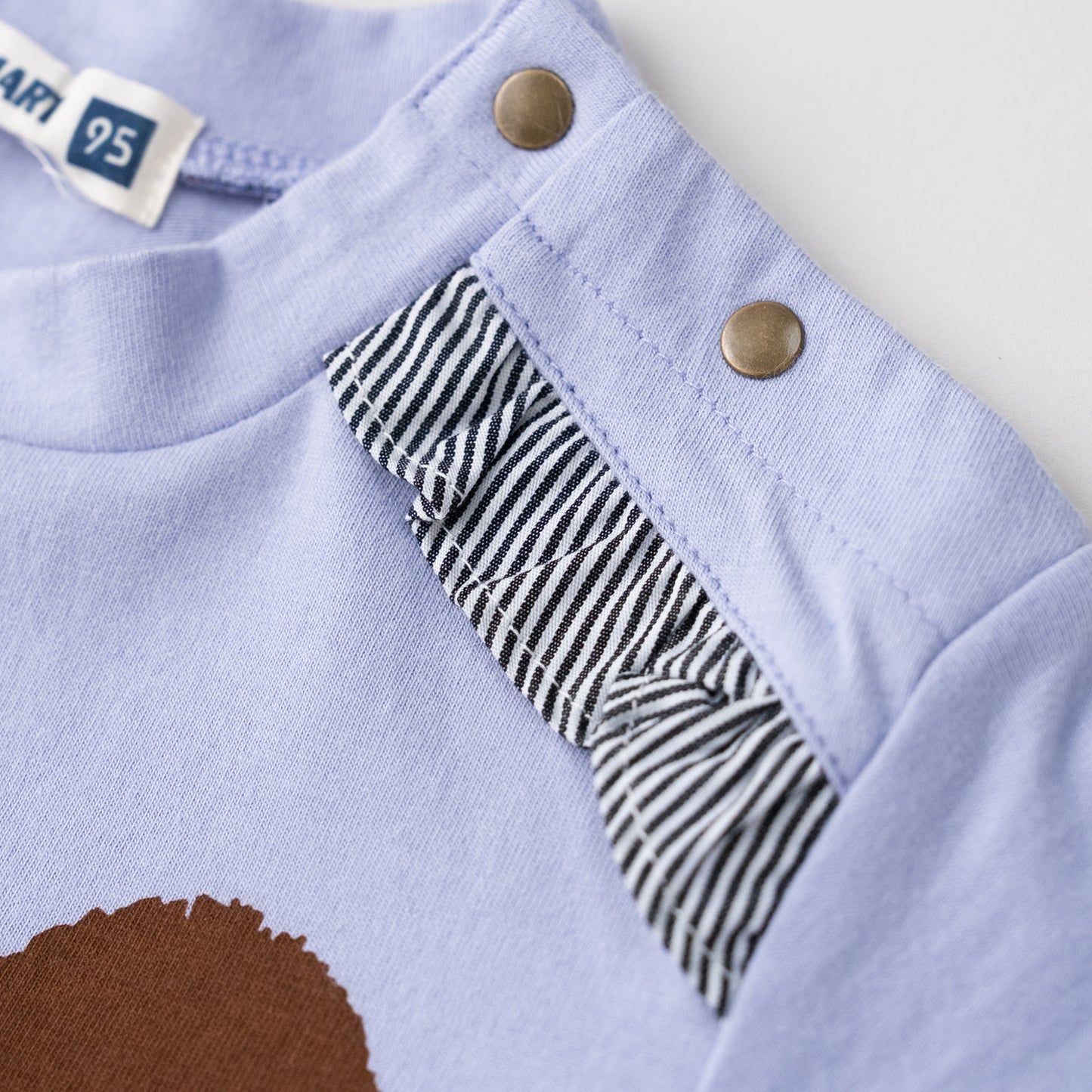プードルモチーフTシャツ　PURPLE