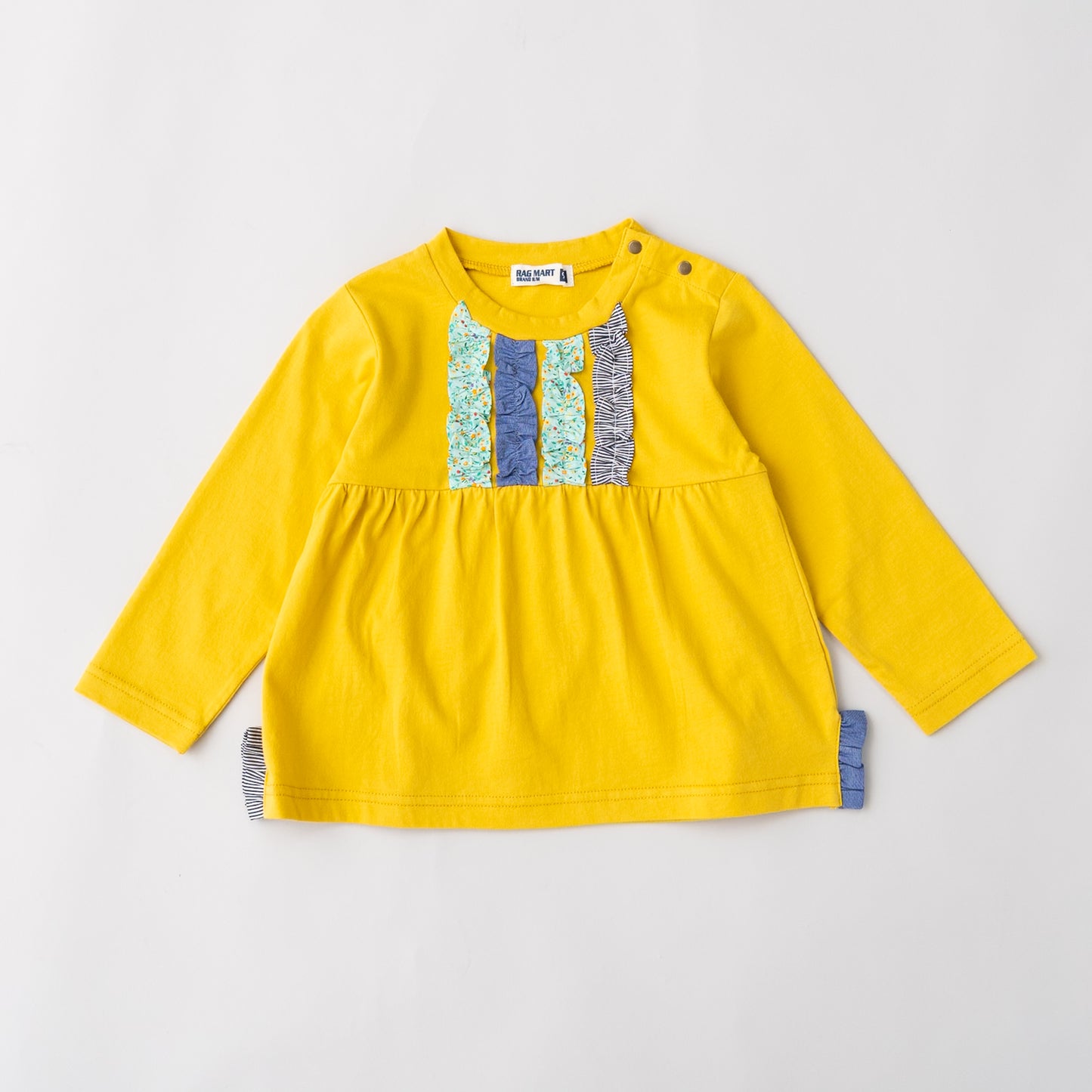 フリルTシャツ　YELLOW