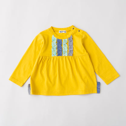 フリルTシャツ　YELLOW