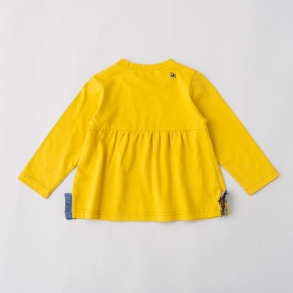 フリルTシャツ　YELLOW