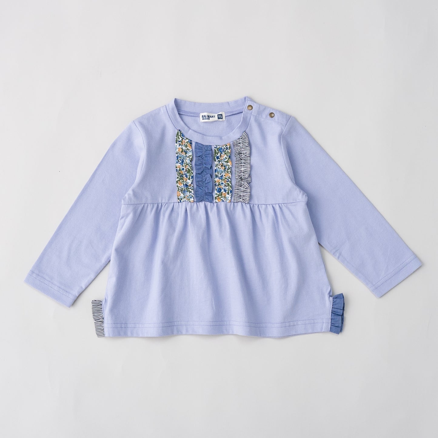 フリルTシャツ　PURPLE