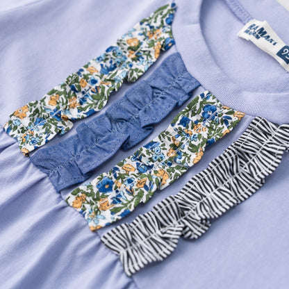 フリルTシャツ　PURPLE