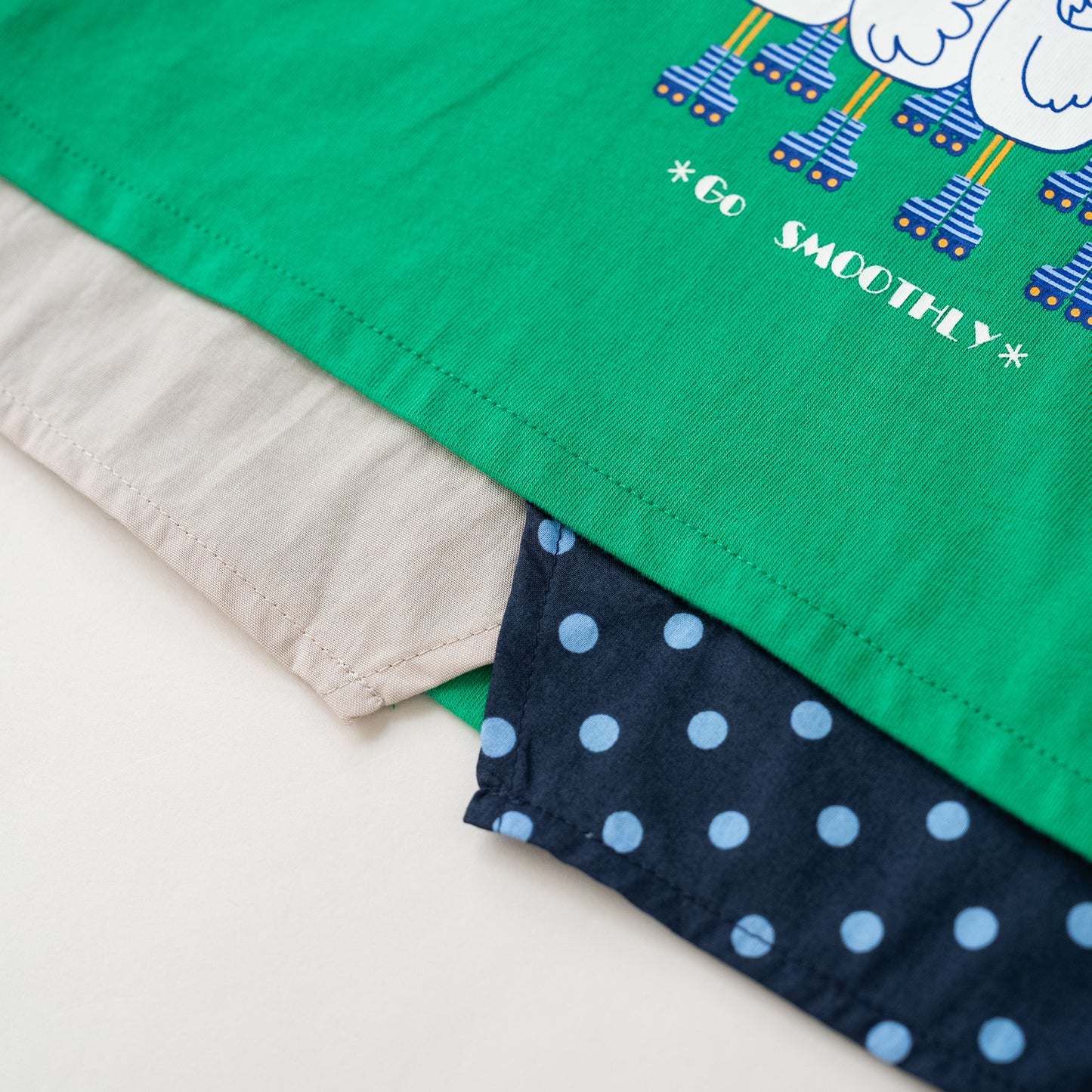 プリントTシャツ【スワン】　 GREEN