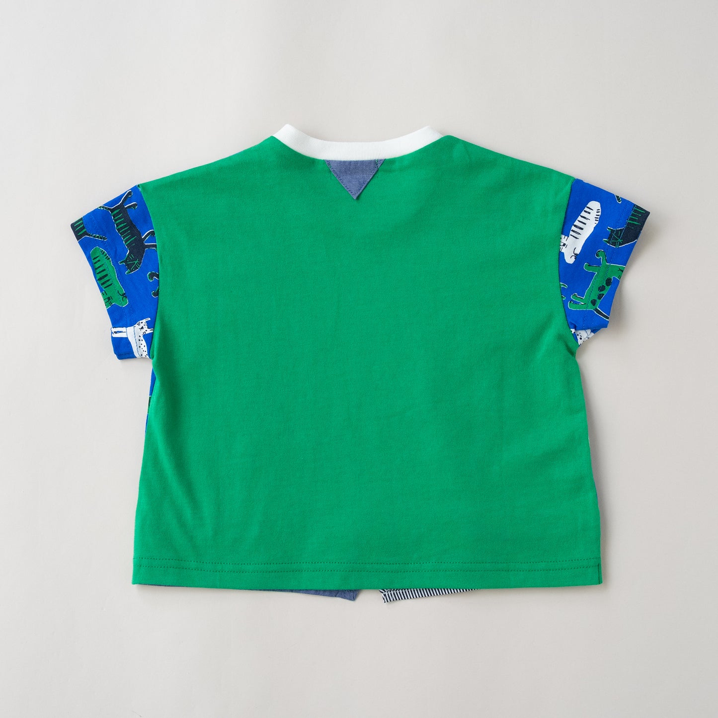 プリントTシャツ【ネコ】　 BLUE