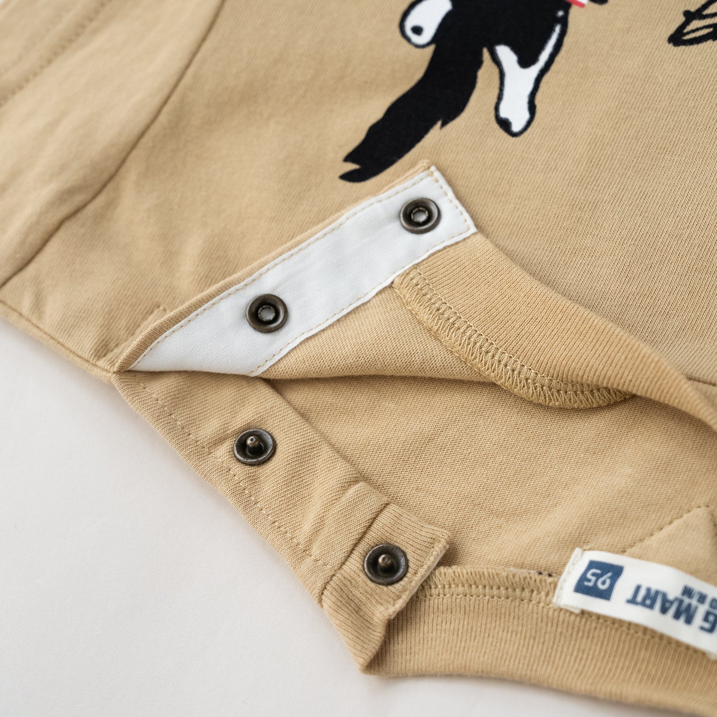プリントTシャツ【イヌ】　 BEIGE