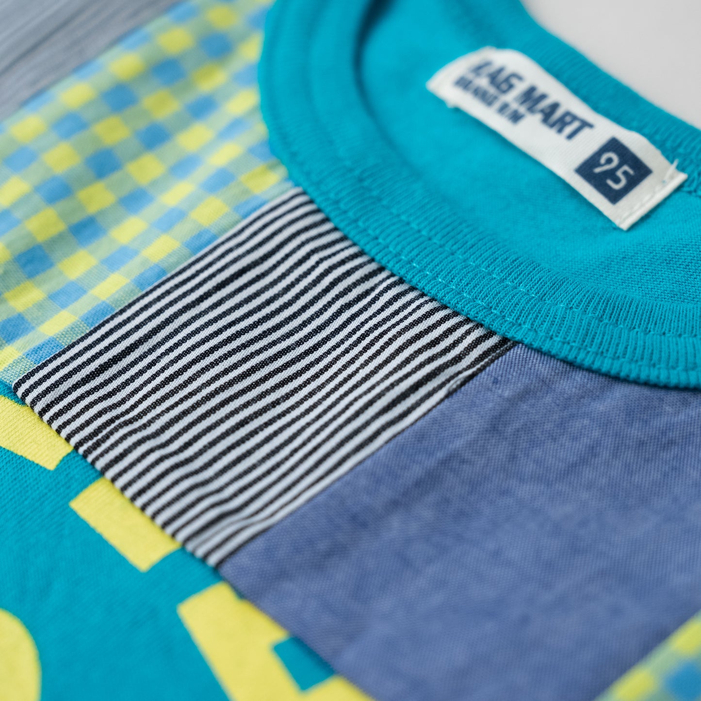 クローバーTシャツ　BLUE