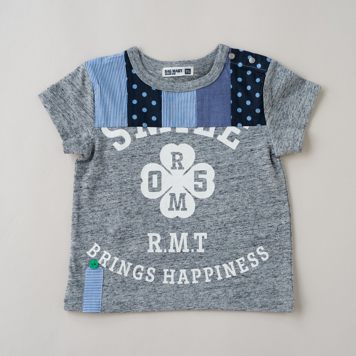 クローバーTシャツ　GRAY