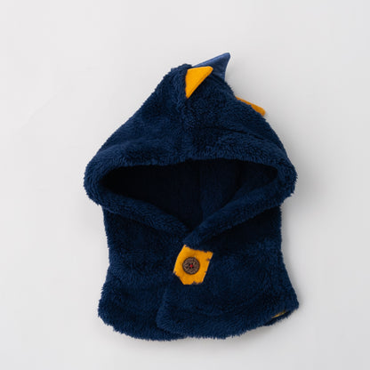 フードネックウォーマー　NAVY