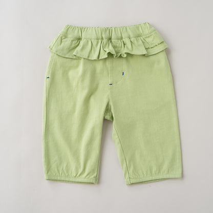 カットソーパンツ6分丈　KHAKI