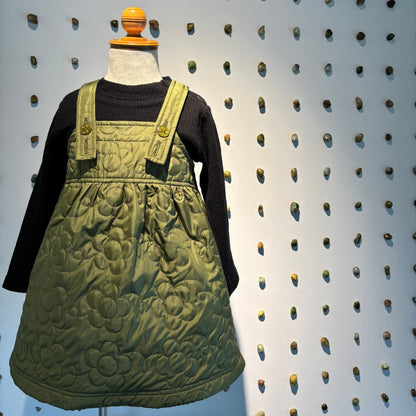 ナイロンキルトワンピース　KHAKI