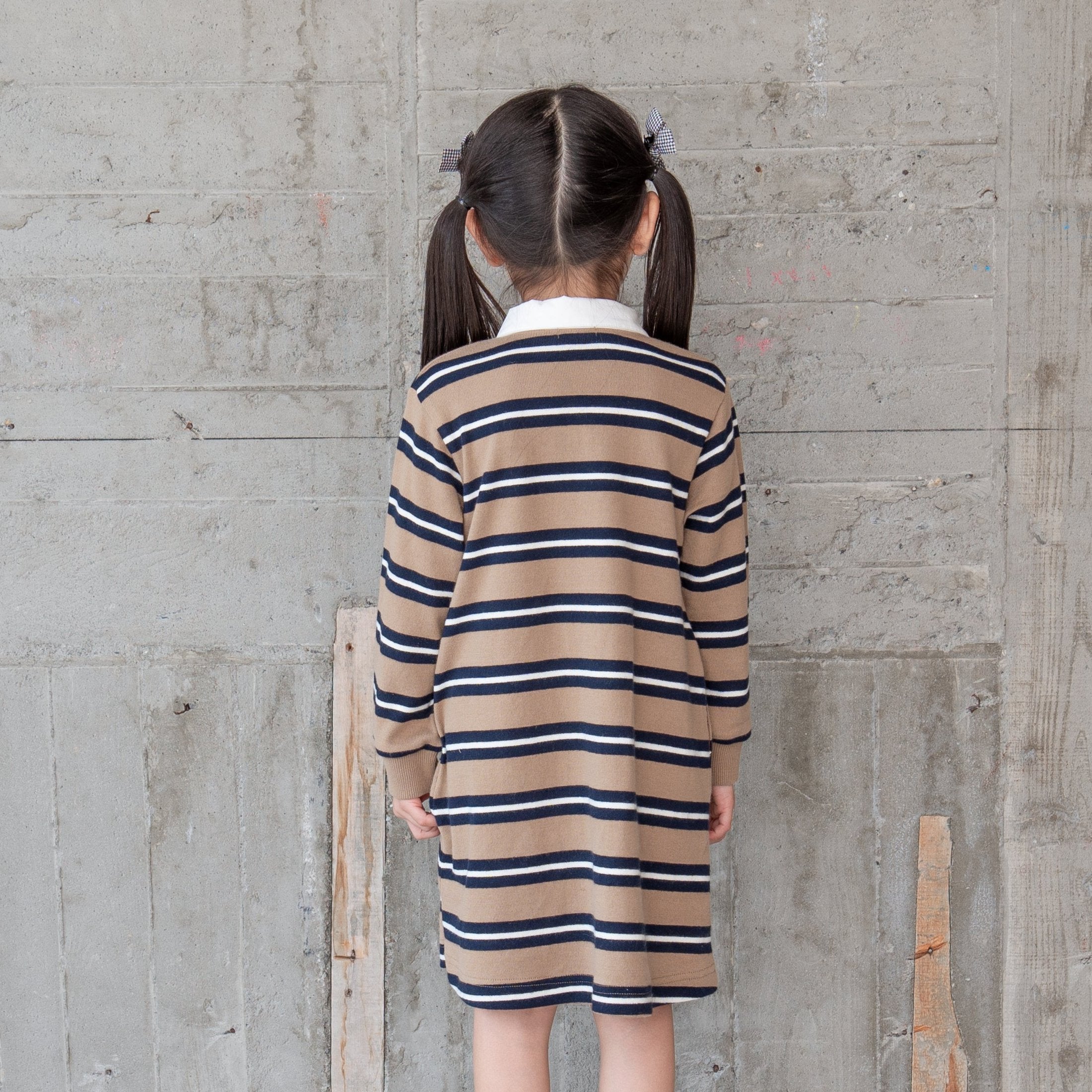 ラガーシャツワンピース BEIGE – RAG MART ラガーシャツワンピース BEIGE – RAG MART