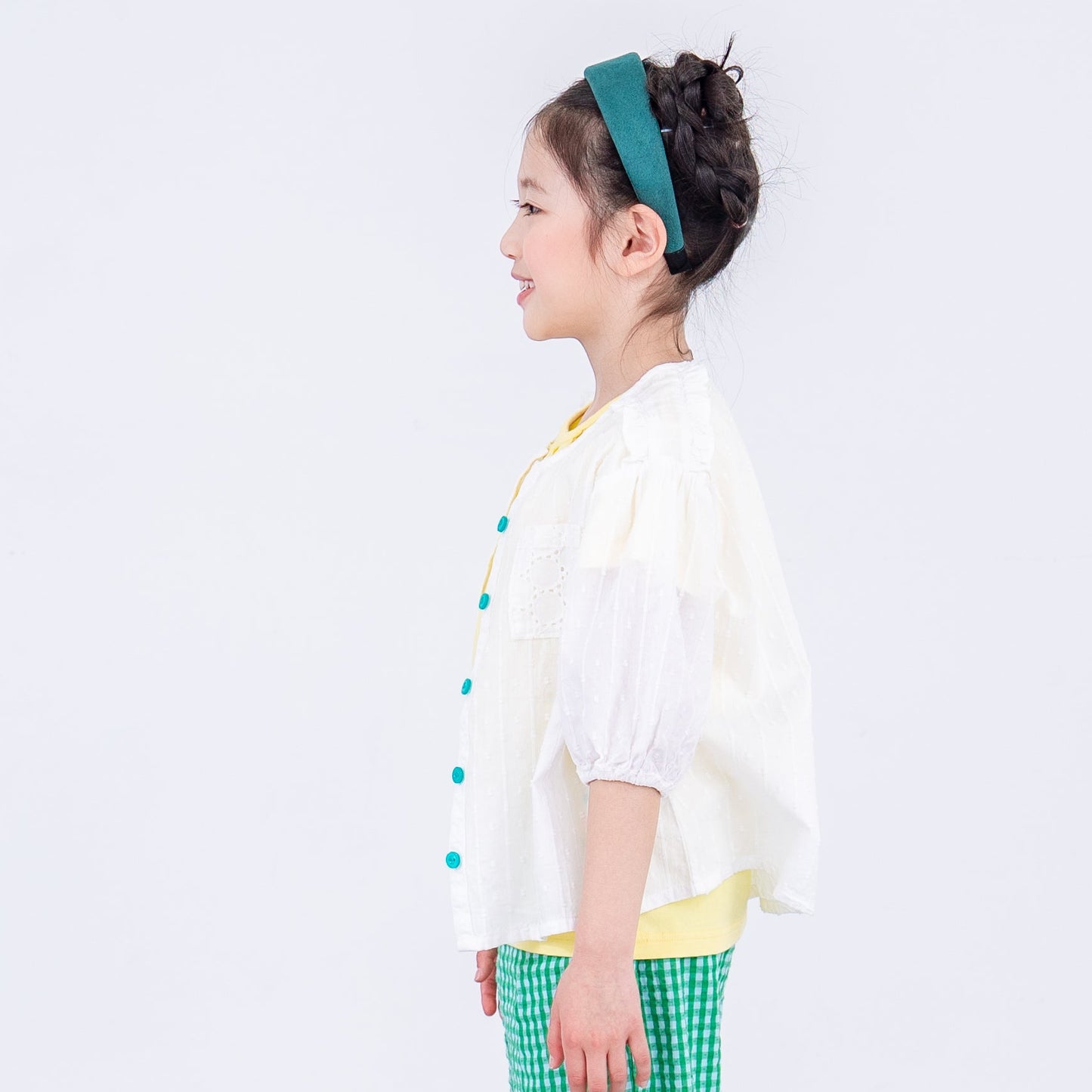 サマーブラウス　OFF-WHITE