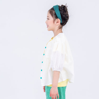 サマーブラウス　OFF-WHITE