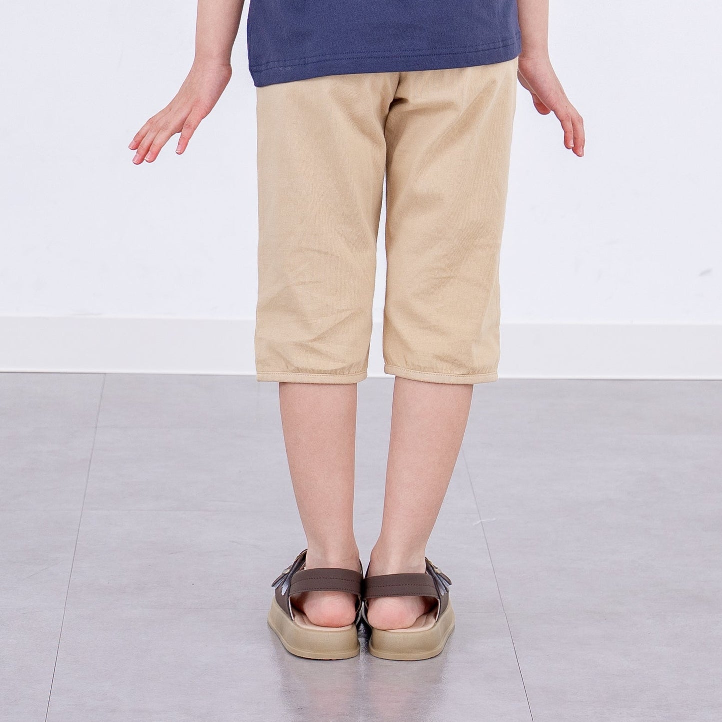 カットソーパンツ6分丈　BEIGE