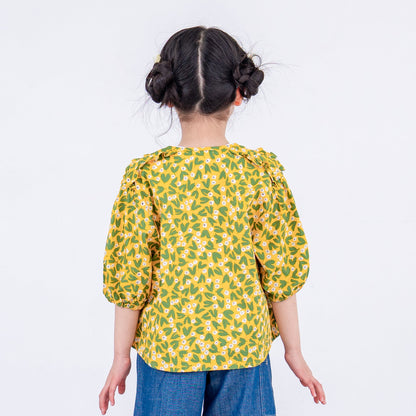 サマーブラウス　PRINT