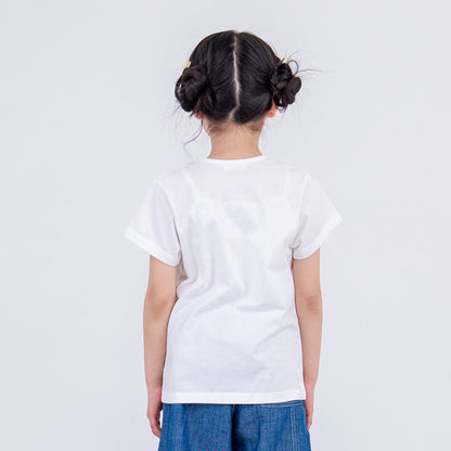 ガールズTシャツ　OFF-WHITE
