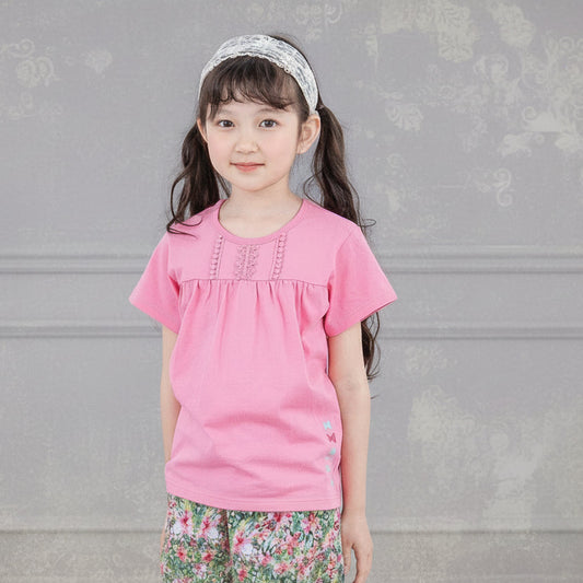 ガールズTシャツ　PINK