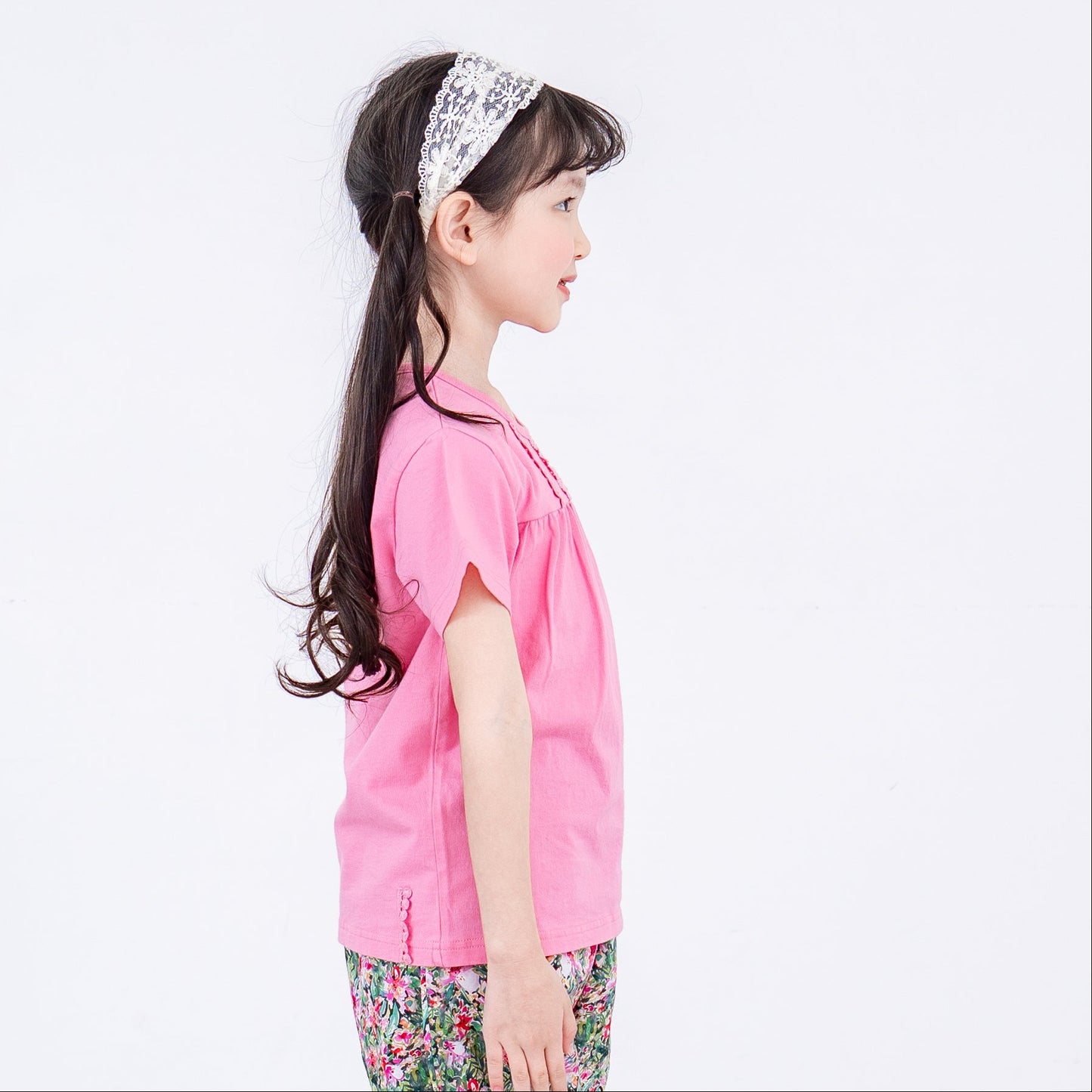 ガールズTシャツ　PINK
